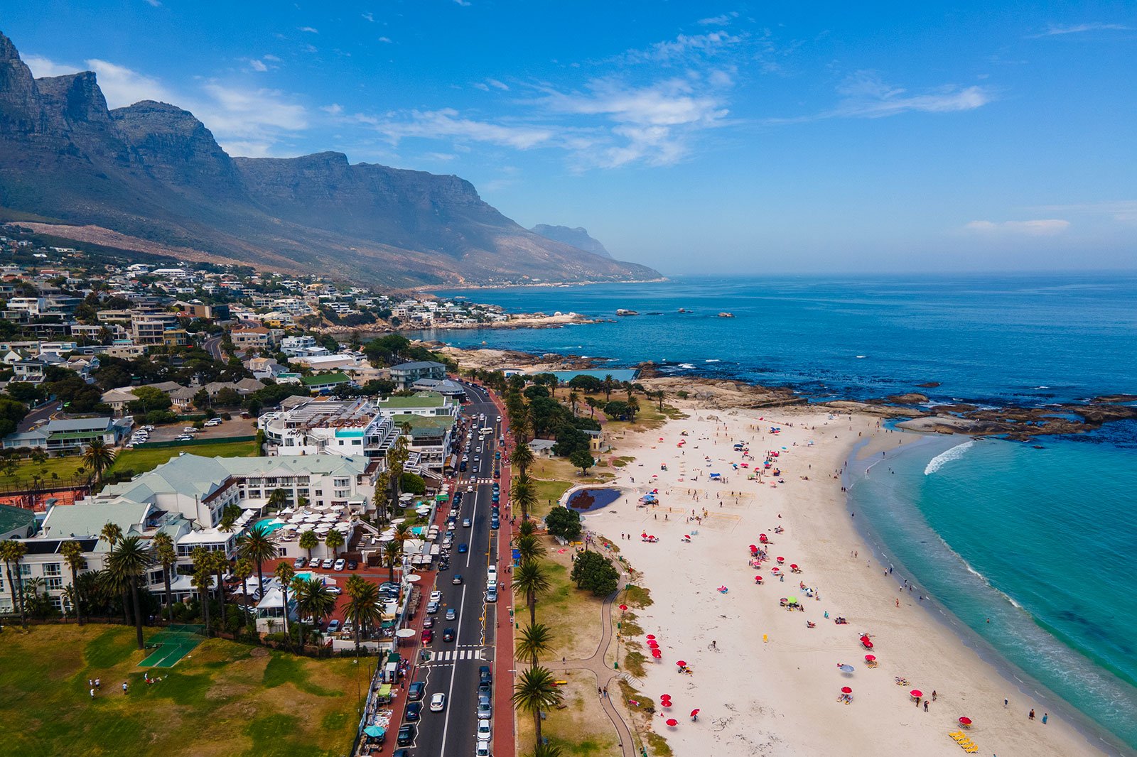 Cape Town vista aerea lungomare