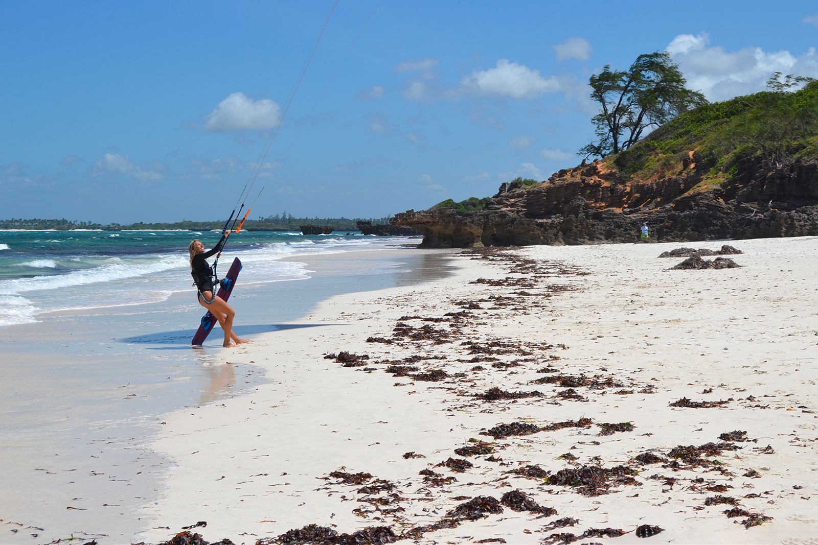 Spiaggia Kitesurf Kenia